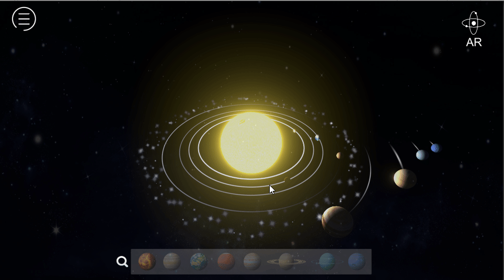 SolarSystem 太阳系模拟