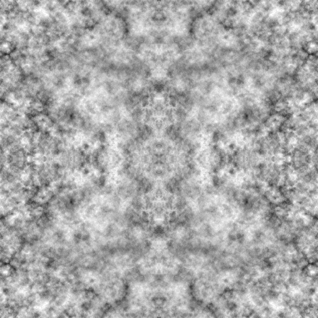 镜像拼接后的 Noise，可观察到对称与重复结构