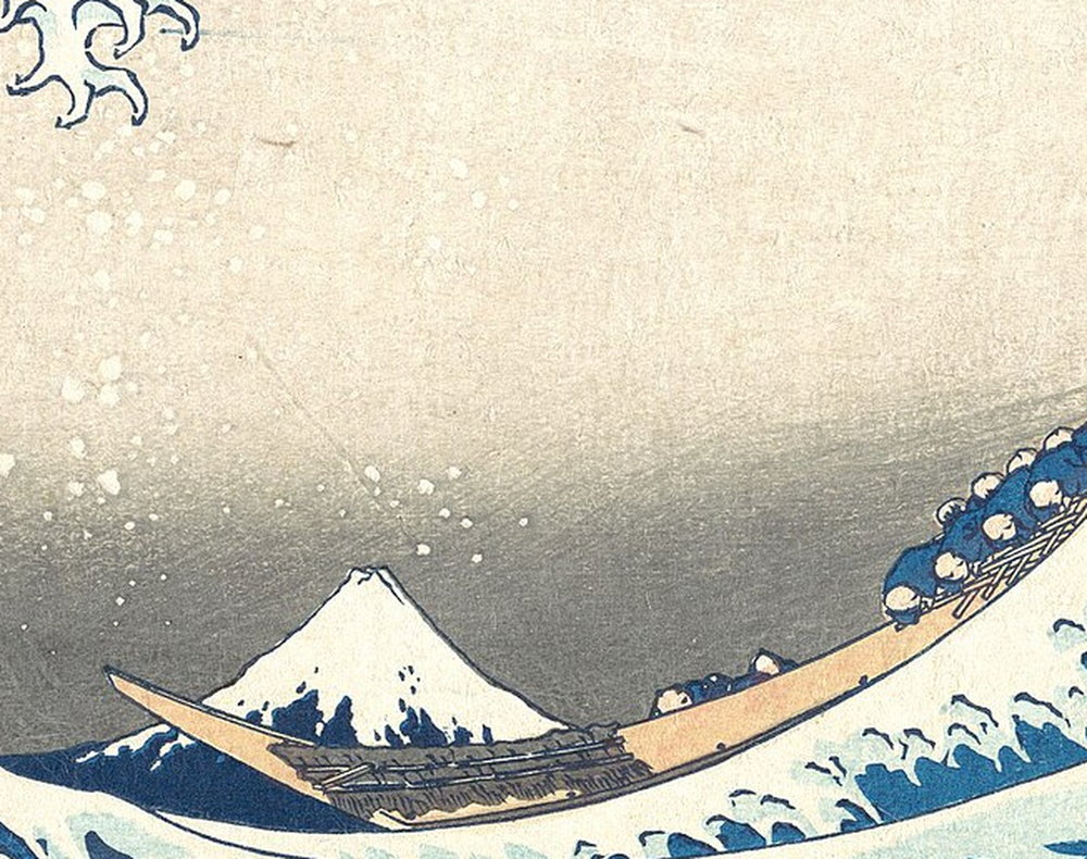 富士山与浪的关系
